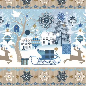 Vánoční ubrousky Pol-mak - mix 330 mm x 330 mm (SL GW)