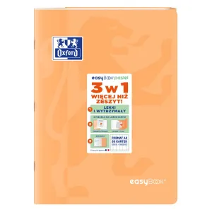Sešit Oxford EASYBOOK PASTEL A4 60k. Kontrola 90g (400161237)