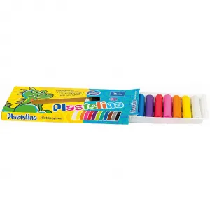 Tetis Plastelína mix 12 barev 15g (KP001-D)