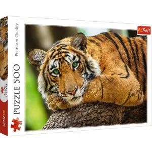 Puzzle Trefl Portrét tygra 500 el. (37397)