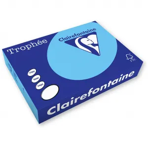 Barevný papír Trophee A4 - modrý 80g (xca41774)