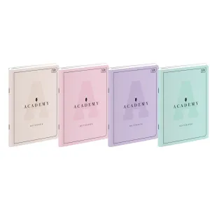 Interdruk notebook ACADEMY Pastel A5 60k. Kontrola 90g (5902277299208)