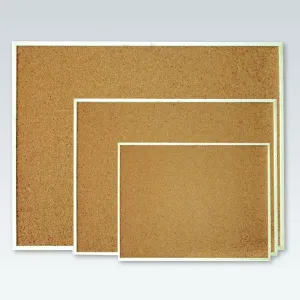 Korková tabule Wielkor v dřevěném rámu 900 mm x 1200 mm