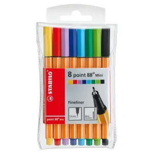 Stabilo Point Mini 88 Etui 8 barev (688/08-1)
