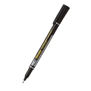 Permanentní popisovač Pentel, černý, kulatý hrot 0,6-1,0 mm (NF450)