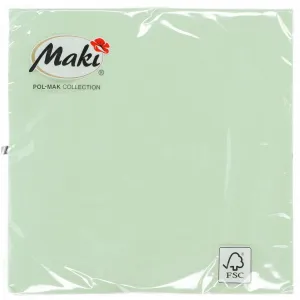 Ubrousky Pol-mak - zelené 330 mm x 330 mm (0019)