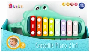 Alleblox piano a cimbál s krokodýlem (492794)