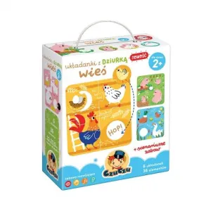Czuczu puzzle s otvorem A vesnice (491521)