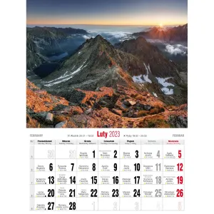 Vícepanelový nástěnný kalendář Avanti 230 mm x 320 mm (5901769620070)