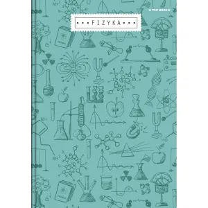 Notebook TOP-2000 s fyzikální tematikou A5 80k. 70g kontrola 150 mm x 210 mm (400160623)