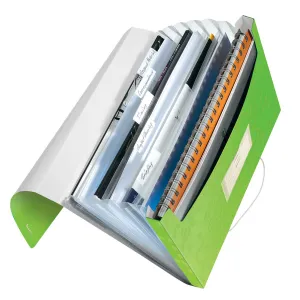 Leitz Wow A4 barva: zelená 6 přihrádek (45890054)