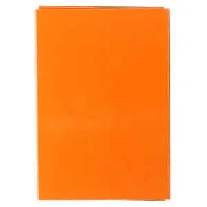 Složka Barbara A4 s širokým hřbetem na suchý zip barva: oranžová (1821009)