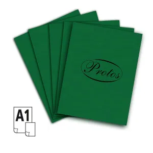 Protos A1 tmavě zelená 160-180g 20k 610mm x 860mm