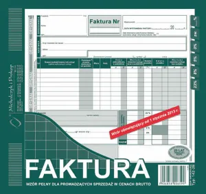 Ofsetový tisk Michalczyk i Prokop Hrubá DPH faktura 2/3 A4, 80 listů,o+1 kopie 2/3 A4 80k. (142-2E)