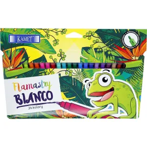 Flamaster Kamet Bianco 24 barev.