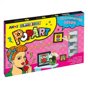 Amos POPART barva na sklo: různé 22ml 5 barev. (PA22P6-F)