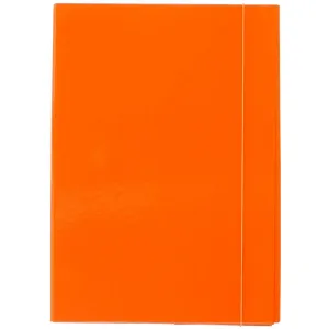 Pořadač Barbara A4 se širokými zády a gumičkou barva: oranžová (1821010)