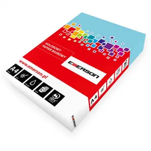 Emerson barevný papír světle modrý, A4 A4 - modrý 80g 210mm x 297mm (xem408048)
