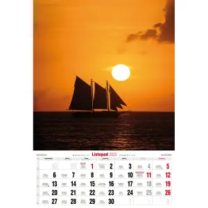 Nástěnný kalendář Avanti multipanel A3 285 mm x 420 mm (5901769620841)