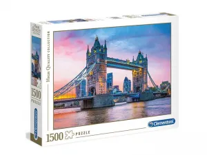 Clementoni Tower Bridge Puzzle, 1500 prvků 1500 el. (CLM31816)