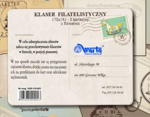 Filatelistický klastr Warta 178mm x 245mm (1829-110-003)