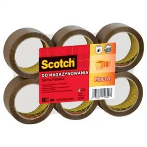 Scotch hnědá balicí páska 50 mm 66 m (S5066F6)