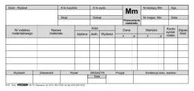 Vlastní tisk Stolgraf MM 5 horizontální 1/3 A4 100k. (M33)