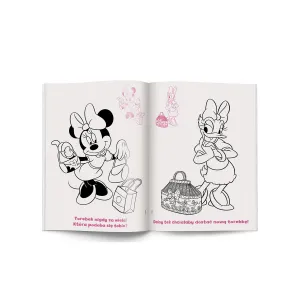 Dětská kniha Ameet Minnie. Omalovánky s nálepkami