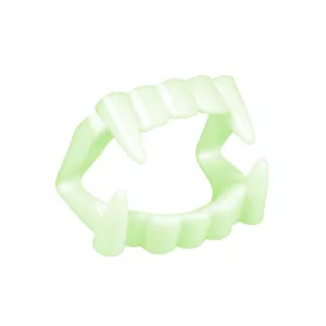 Arpex kostýmové doplňky fluorescenční upíří čelist Halloween (K0523)