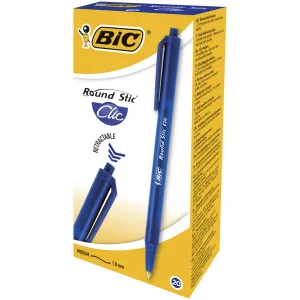 Kuličkové pero Bic Round Stic Clic oil (926376)