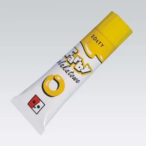 Plakátové barvy Spółdzielnia JEDNOŚĆ barva: žlutá 30ml 1 barva.