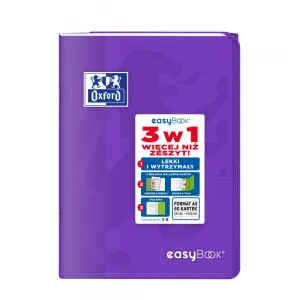 Notebook Oxford EASYBOOK A5 60k. Kontrola 90g (400146693)
