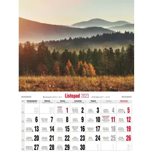 Nástěnný kalendář Avanti Landscapes 230mm x 305mm (5901769620001)