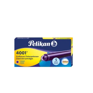 Kazety Pelikan GTP/5 dlouhé fialové (PN310664)