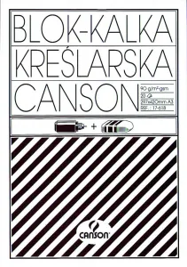 Obtiskový papír Canson A3 - transparentní 90g 297mm x 420mm (200005323)