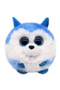 Ty Puffies modrý husky 100mm plyš (TY42513)