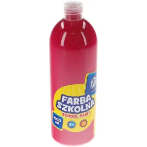 Astra školní barvy na plakáty barva: růžová 1000ml 1 barva.