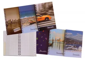 Warta DRUTOWA BINDING A6 48k. 95mm x 145mm check (221-004)