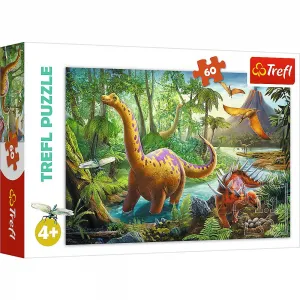 Trefl dinosaurus putování puzzle 60 el. (17319)