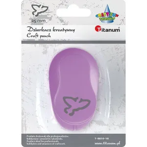 Titanum Craft-Fun Series 25mm dekorativní děrovačka s obrysem holubice (T-8810-18)