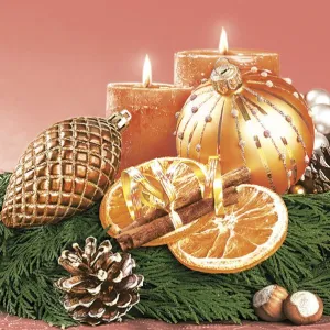 Vánoční ubrousky Pol-mak - mix 330 mm x 330 mm (SL GW)