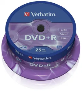 Verbatim dvd DVD+R 4,7GB x16