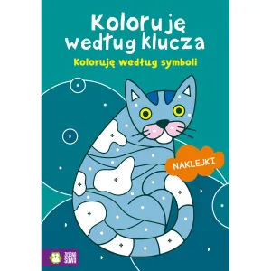Vzdělávací brožura Zielona Sowa I vybarvit podle klíče. Barvím podle symbolů