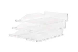 Zásuvka Bantex Budget - průhledná 350 mm x 255 mm x 60 mm (400109722)
