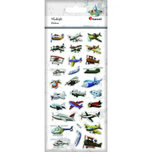 Nálepka (samolepka) Titanum Craft-Fun Series létající stroje (PPT27)