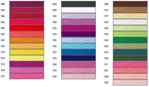 Sdm citronový kroucený hedvábný papír 50 mm x 250 mm (575)