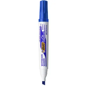 Popisovač Bic Velleda Ecolutions 1751, modrý, 3,7-5,5 mm zkrácený hrot (904947)