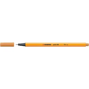 Inkoustové pero Stabilo, béžové 0,4 mm, 1 barva (88/89)