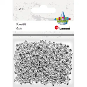 Titanum Craft-Fun Series stříbrné kreativní korálky (XBL02)