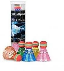 Artyk badmintonový raketoplán s duhovou hlavou 5 ks/balení (134777)